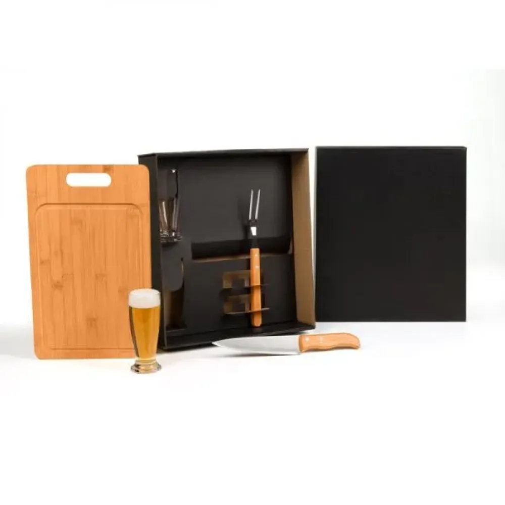 KIT PARA CHURRASCO / CERVEJA - 5 PÇS-KT-90601