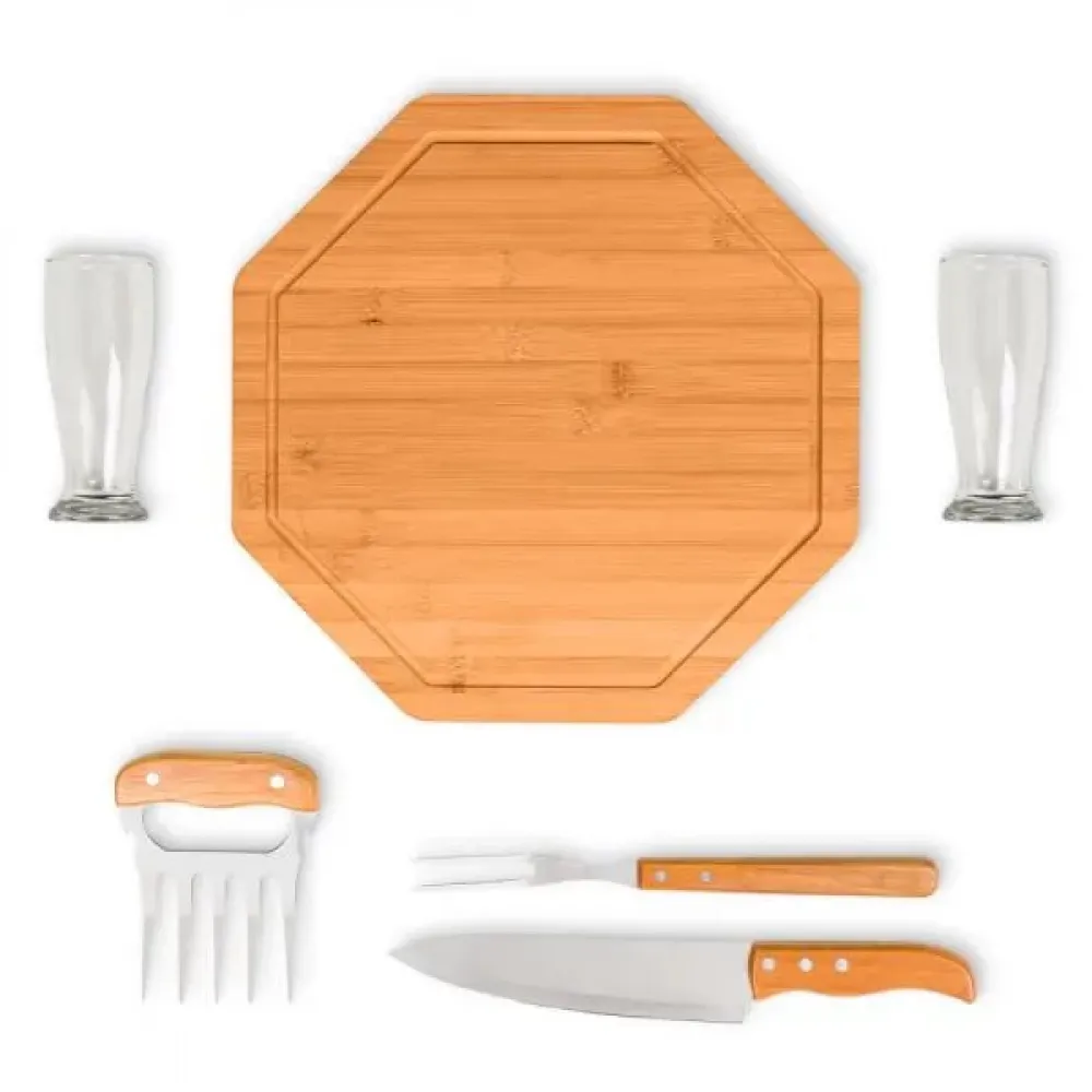 KIT PARA CHURRASCO / CERVEJA - 6 PÇS