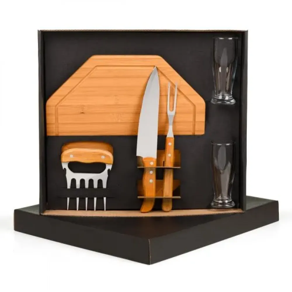 KIT PARA CHURRASCO / CERVEJA - 6 PÇS