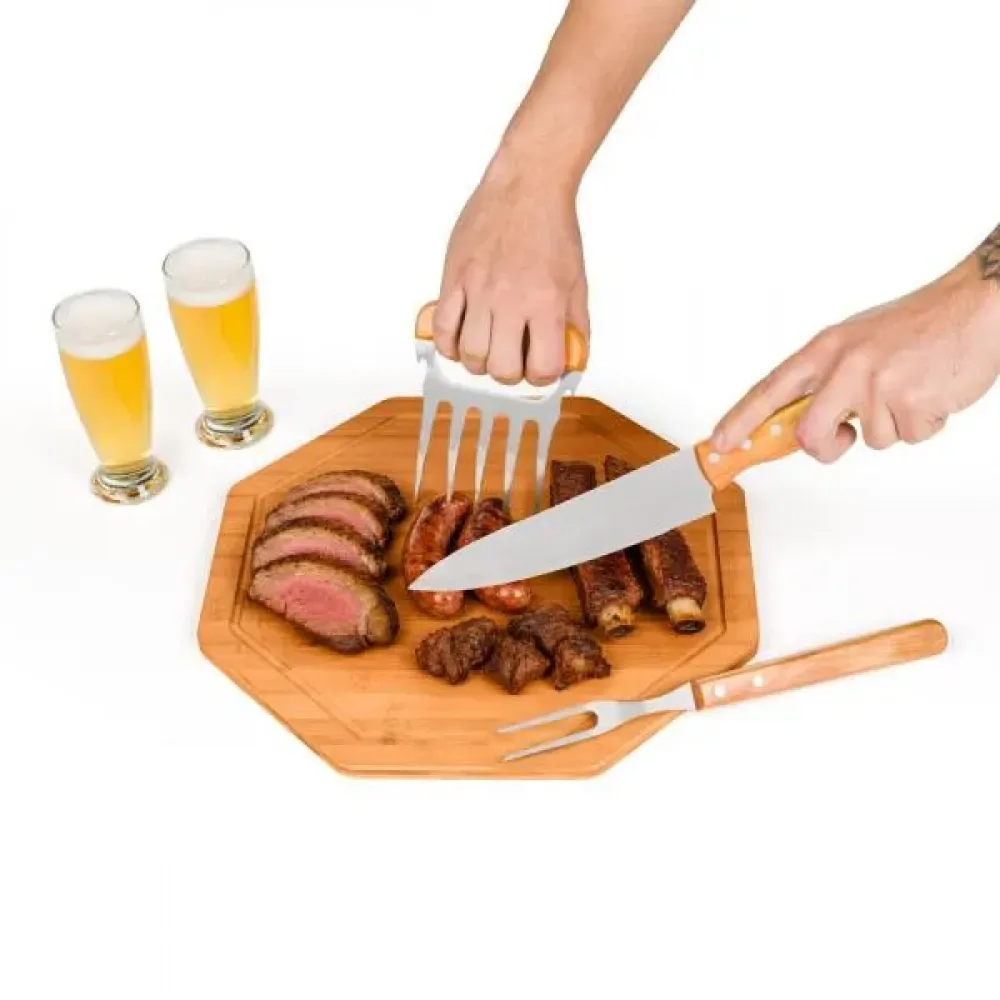 KIT PARA CHURRASCO / CERVEJA - 6 PÇS