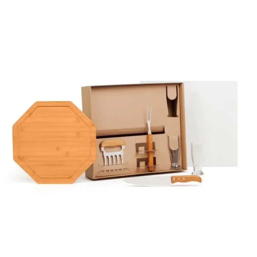 KIT PARA CHURRASCO / CERVEJA - 6 PÇS