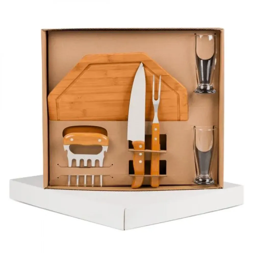 KIT PARA CHURRASCO / CERVEJA - 6 PÇS