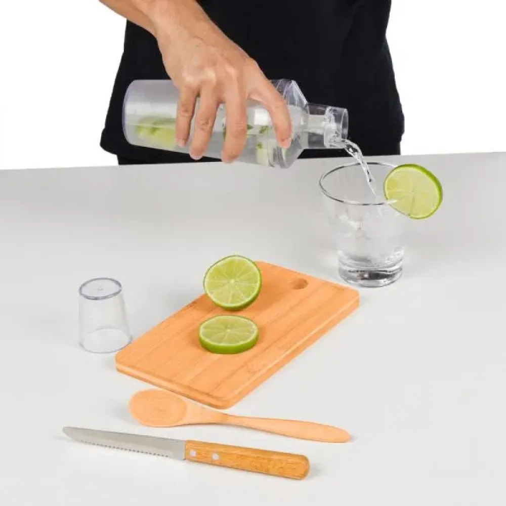 KIT PARA CAIPIRINHA COM COQUETELEIRA - 5 PÇS