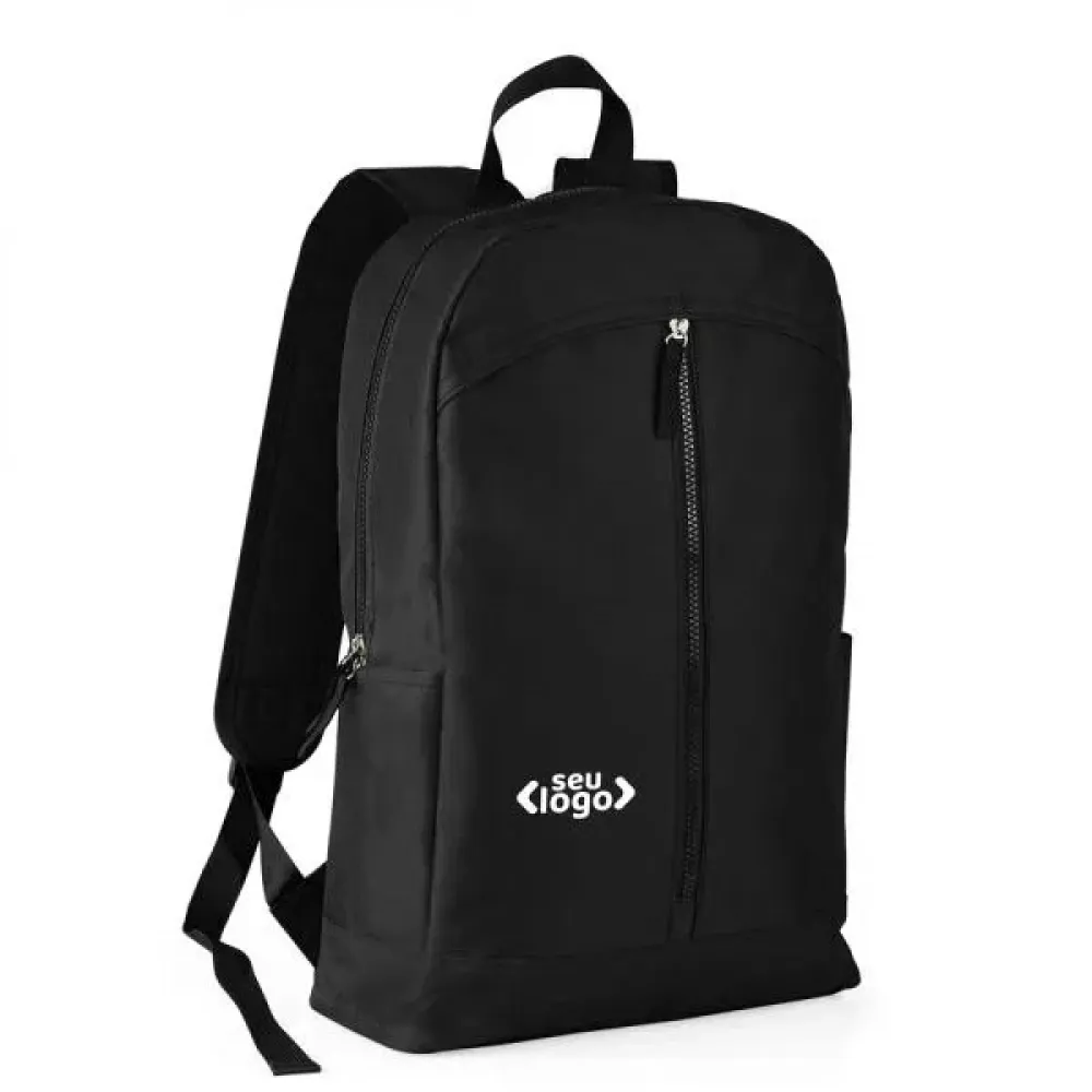 MOCHILA EM POLYESTER 600D - 15L - PRETA
