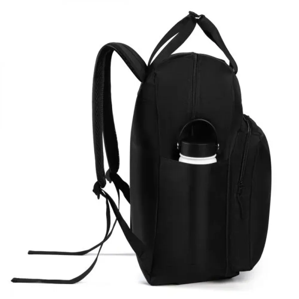 MOCHILA EM RPET - PRETA - 21L