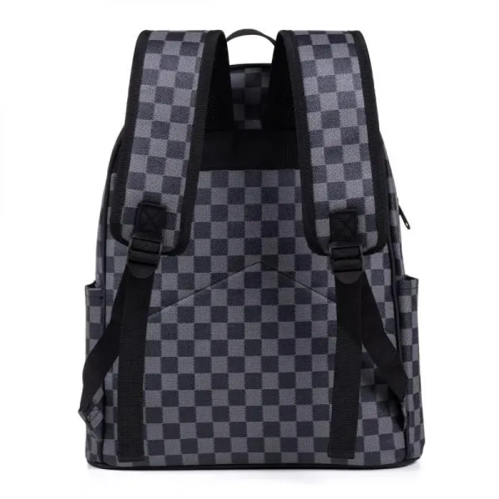 MOCHILA EM PVC - XADREZ