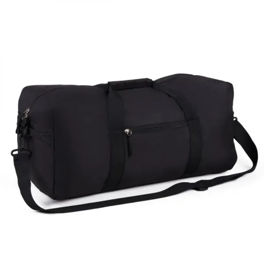 MALA ESPORTIVA EM POLYESTER 300D - PRETA - 31L-MA-09011