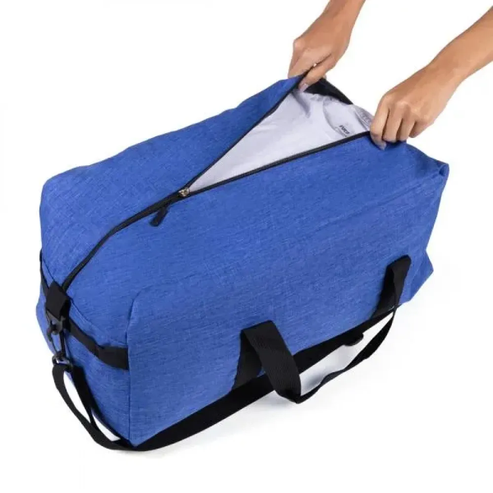 MALA ESPORTIVA EM POLYESTER 300D - AZUL - 31L