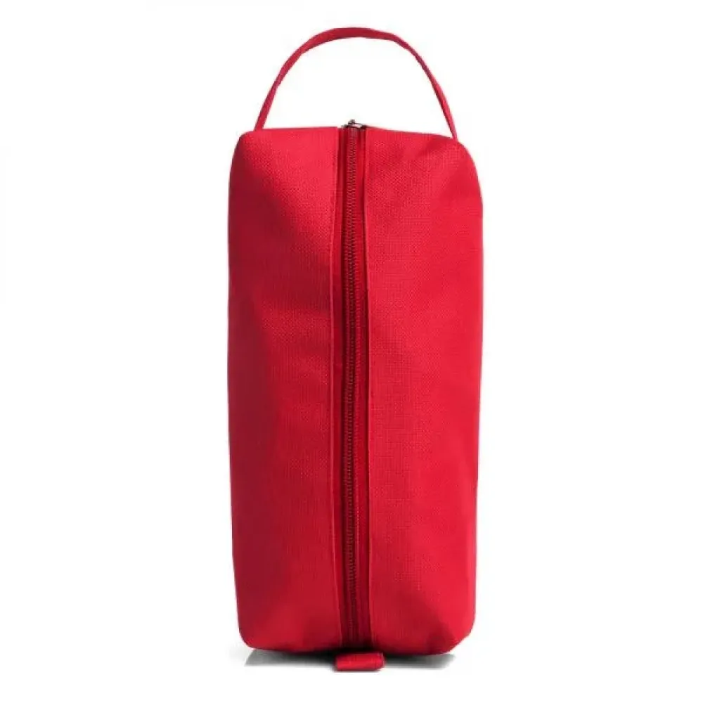 NECESSAIRE EM NYLON 600 COM ALÇA - VERMELHA