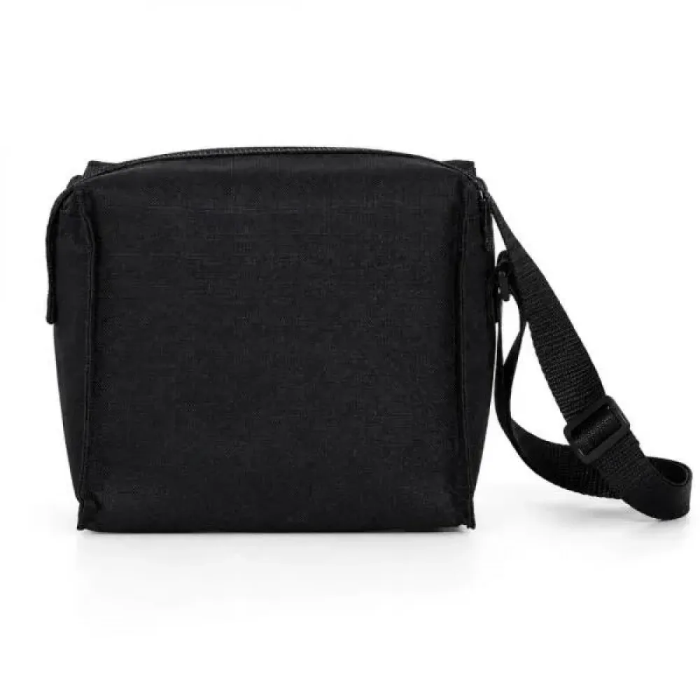 BOLSA TÉRMICA PRETA - 4L - 20X15X16CM -  NÃO IMPERMEÁVEL