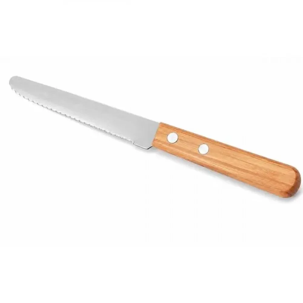 CONJ. DE FACAS BAMBU / MADEIRA / INOX COM ESTOJO FRANKFURT - 7 PÇS