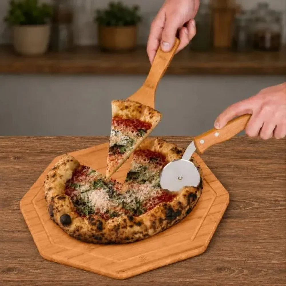 CONJ. PARA PIZZA - 3 PÇS