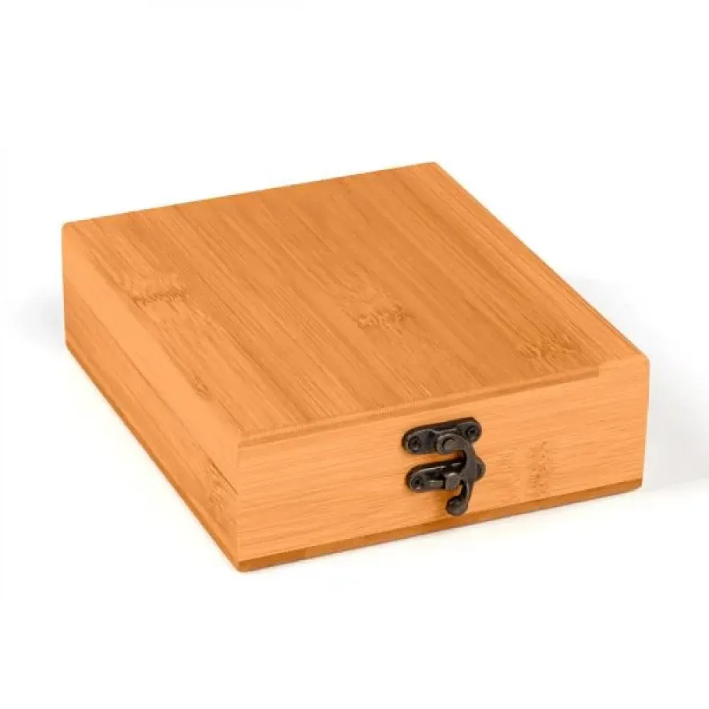 CONJUNTO PARA VINHO EM BAMBU - 5 PÇS