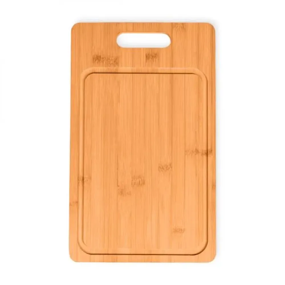 TABUA EM BAMBU RETANGULAR - 37X22X1,2 CM