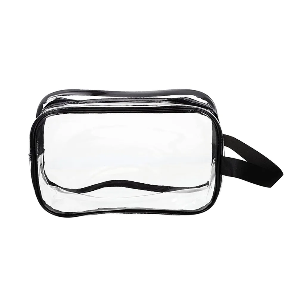 AUREA. Bolsa de cosméticos transparente em PVC