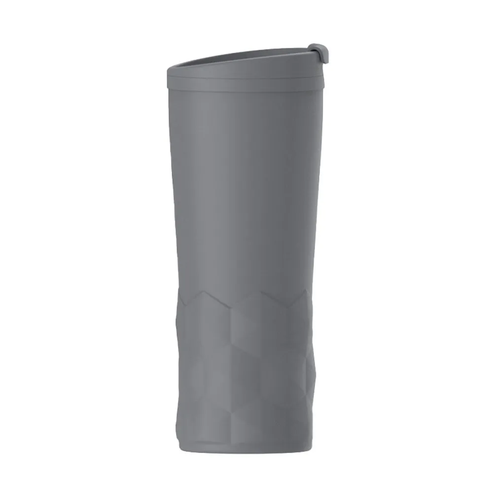 ZANETTI. Copo de viagem térmico em aço inox 450 mL