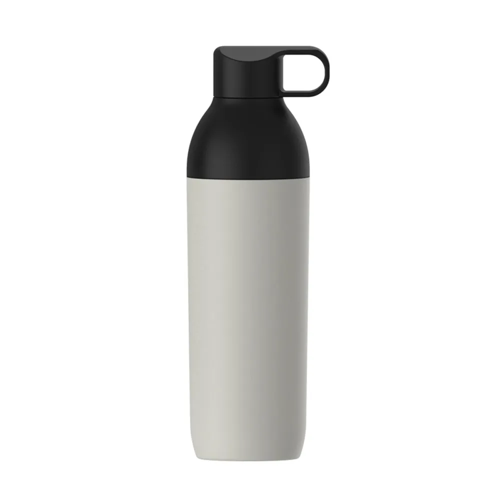 KUNZE. Garrafa e copo térmico 2 em 1 em aço inox 600 mL
