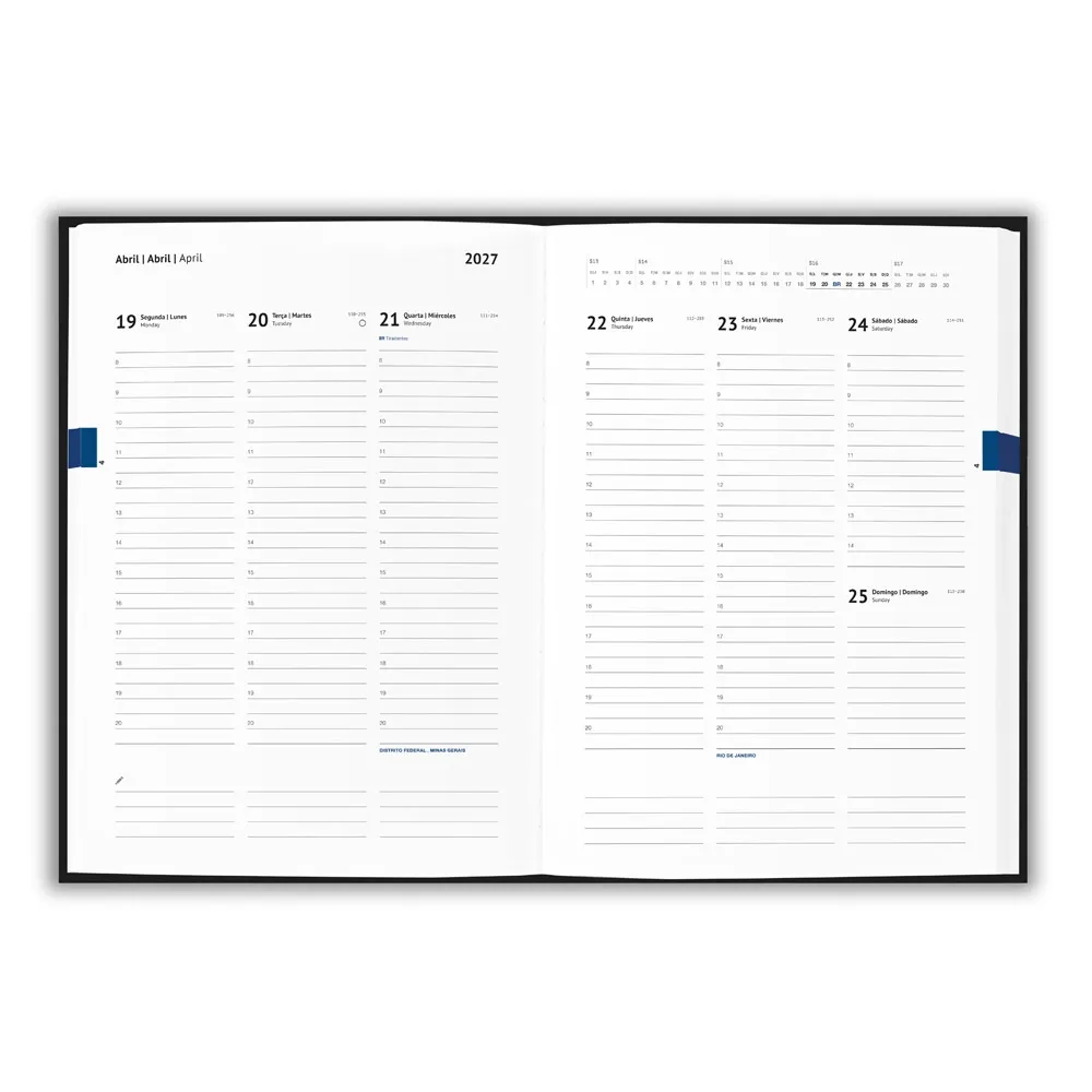 ANDRESEN B5. Agenda em PET reciclado (100% rPET)