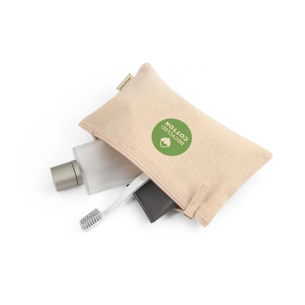 MILLIE. Bolsa multiusos em 70% algodão reciclado e 30% poliéster reciclado (140 g/m²)