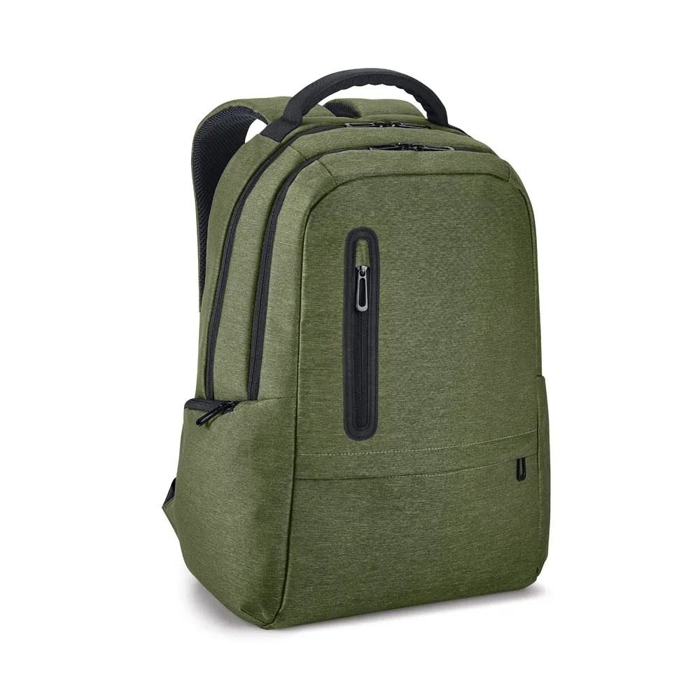 BOSTON. Mochila para notebook (17'') em Nylon 2Tone impermeável com dois compartimentos forrados e almofadados (20 L)