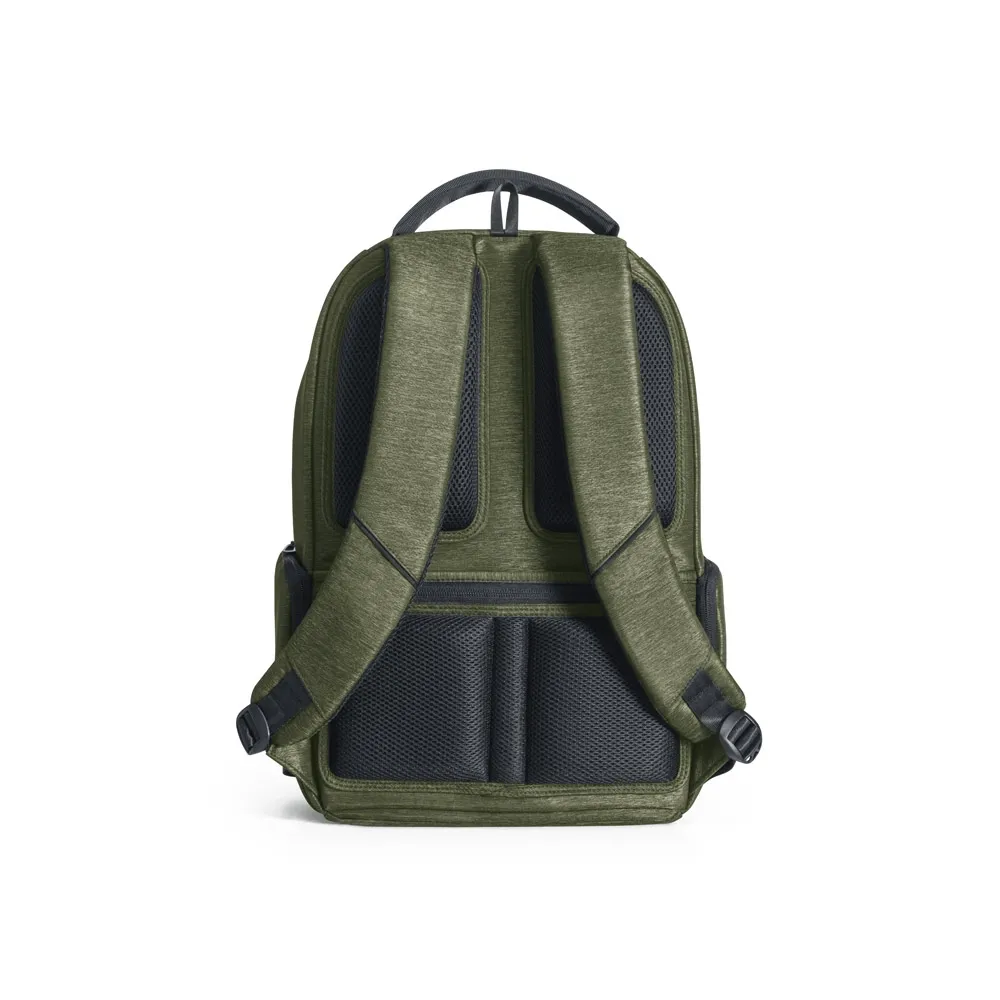 BOSTON. Mochila para notebook (17'') em Nylon 2Tone impermeável com dois compartimentos forrados e almofadados (20 L)