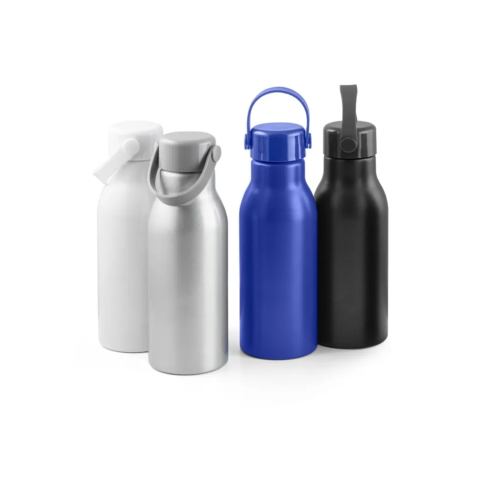 KHOLI. Squeeze em alumínio 100% reciclado com parede simples e acabamento mate (700 mL)
