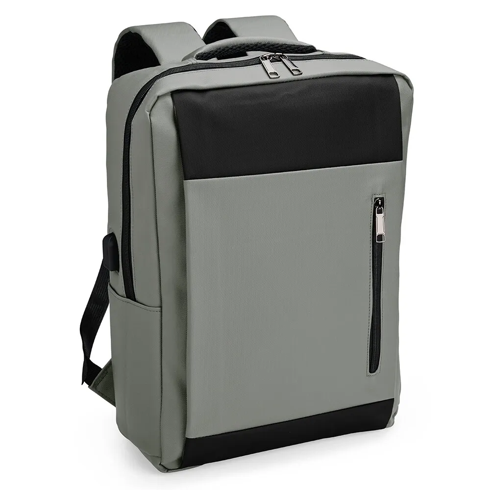 Mochila PU Impermeável Antifurto 22L