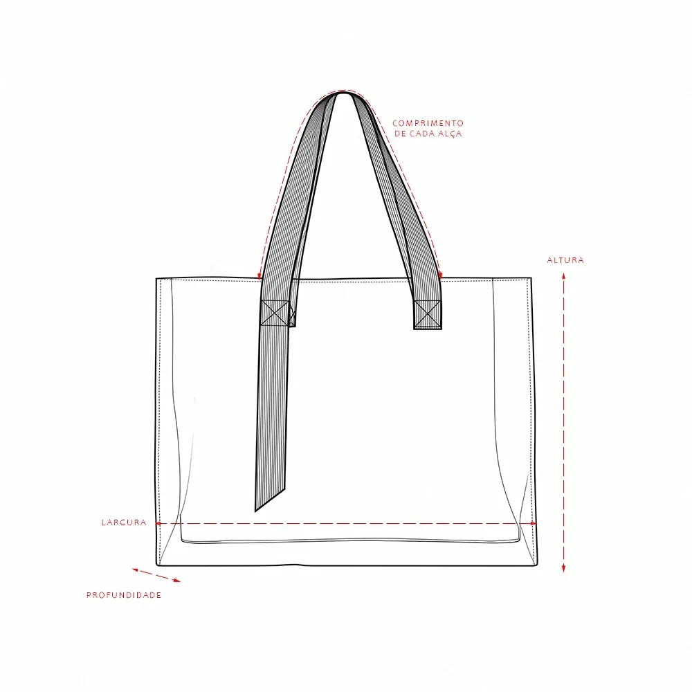 Sacola PVC Transparente