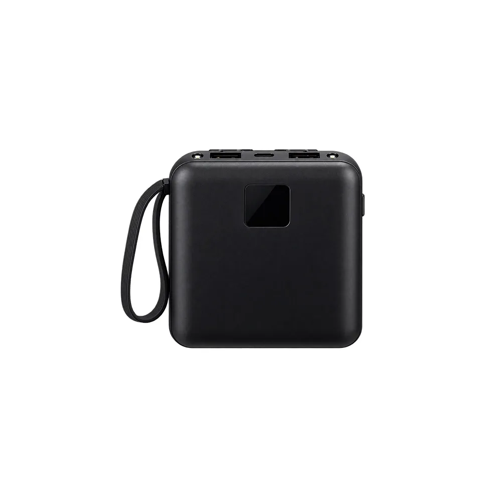 Power Bank 10.000mAh com Lanterna e Multissaídas