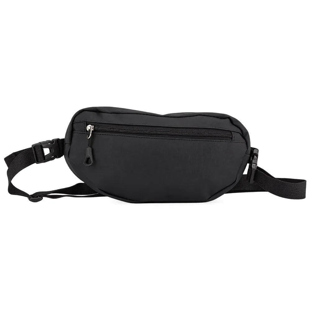 Conjunto Mochila e Pochete Couro Sintético