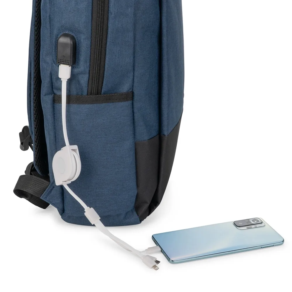 Mochila Poliéster 20L USB