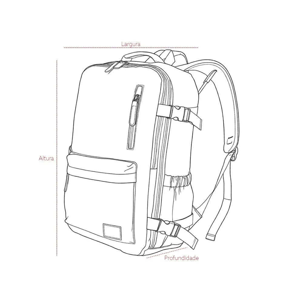 Mochila Poliéster 24L
