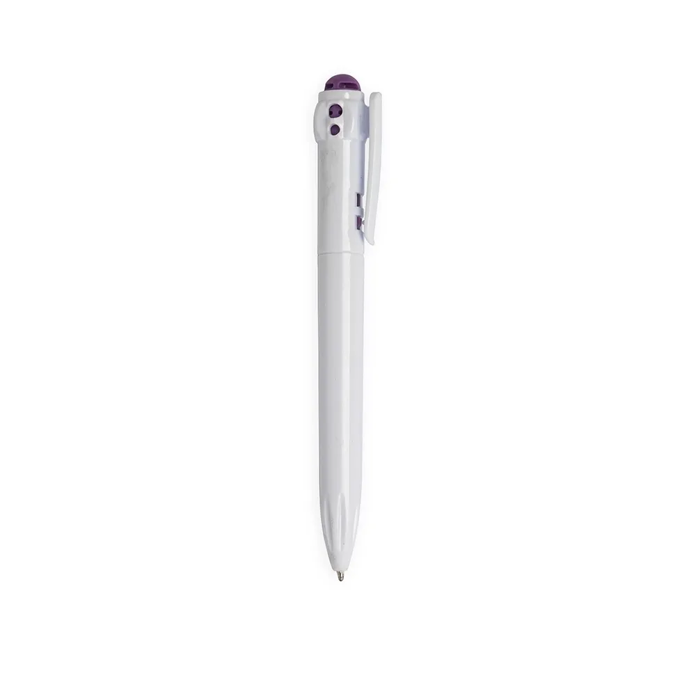 BRANCO E ROXO
