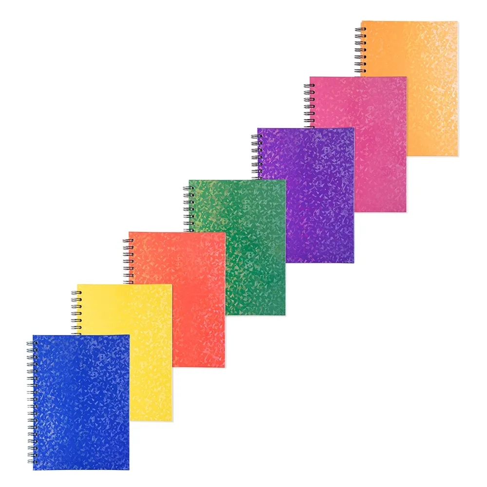 Caderno Holográfico Com Pauta
