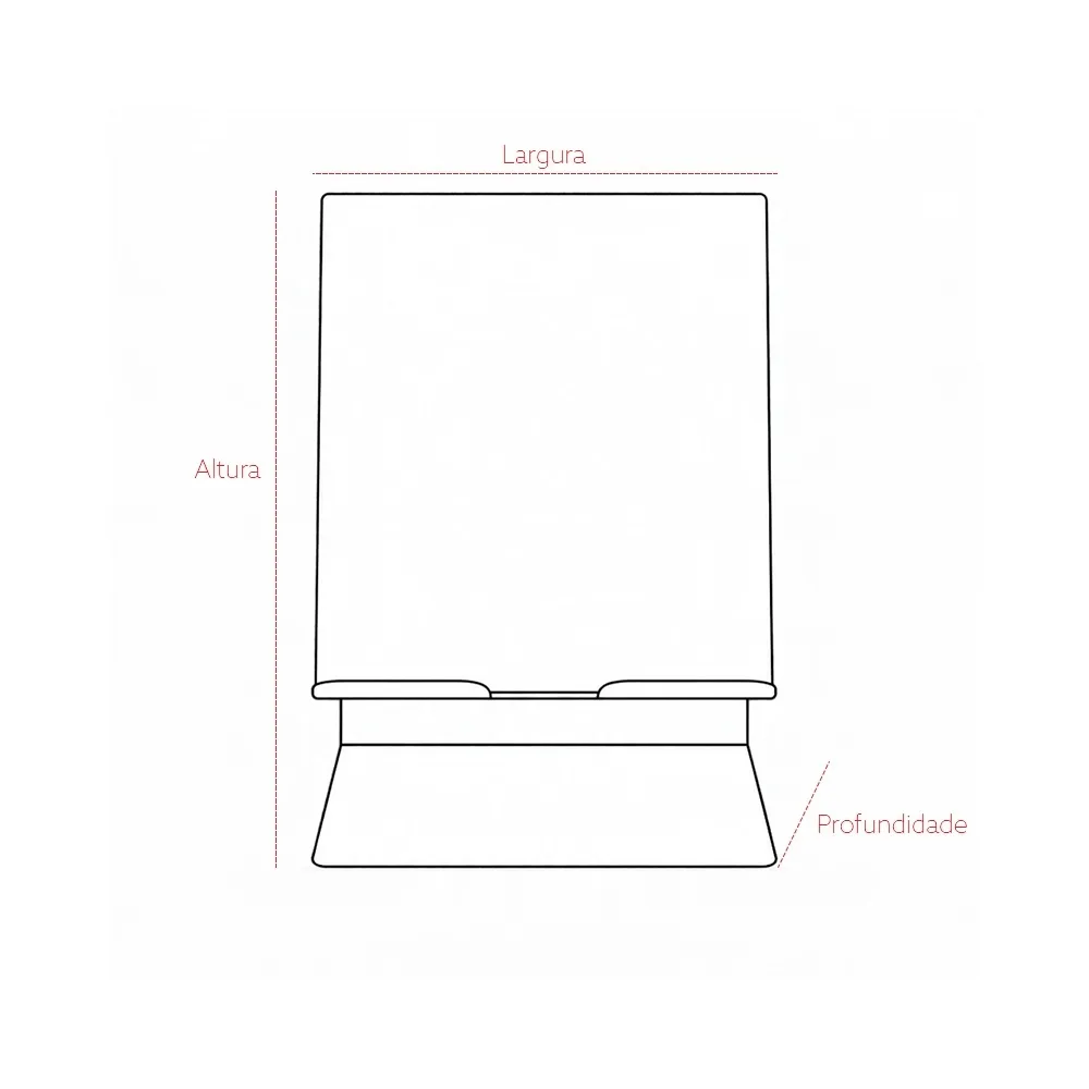 Suporte Celular Inox