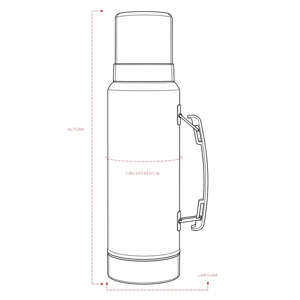 Garrafa Térmica 1,4L