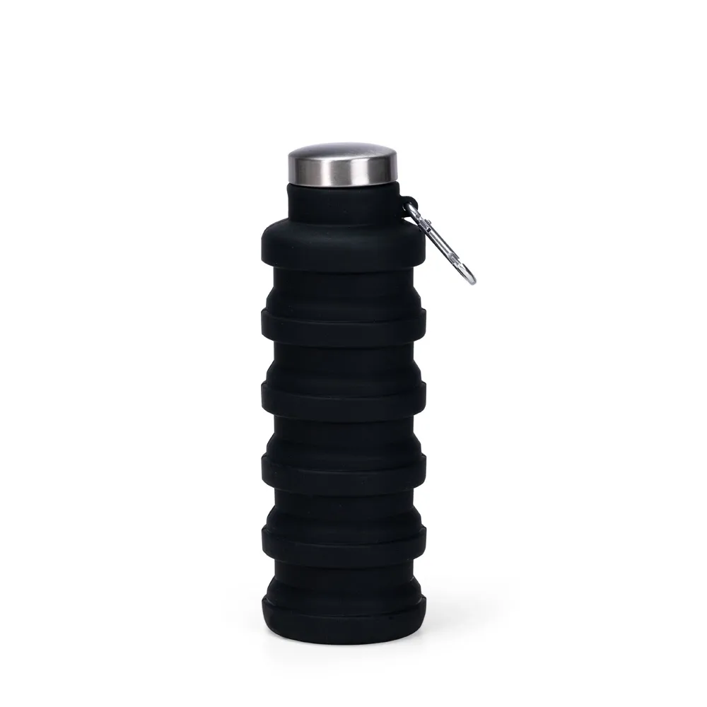 Garrafa Retrátil Silicone 500ml