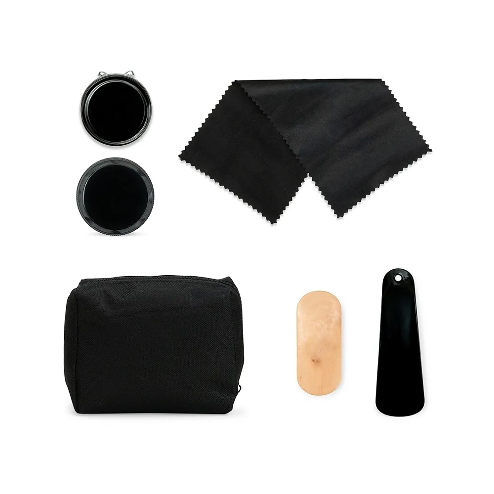 Kit Limpeza Sapatos 5 Peças