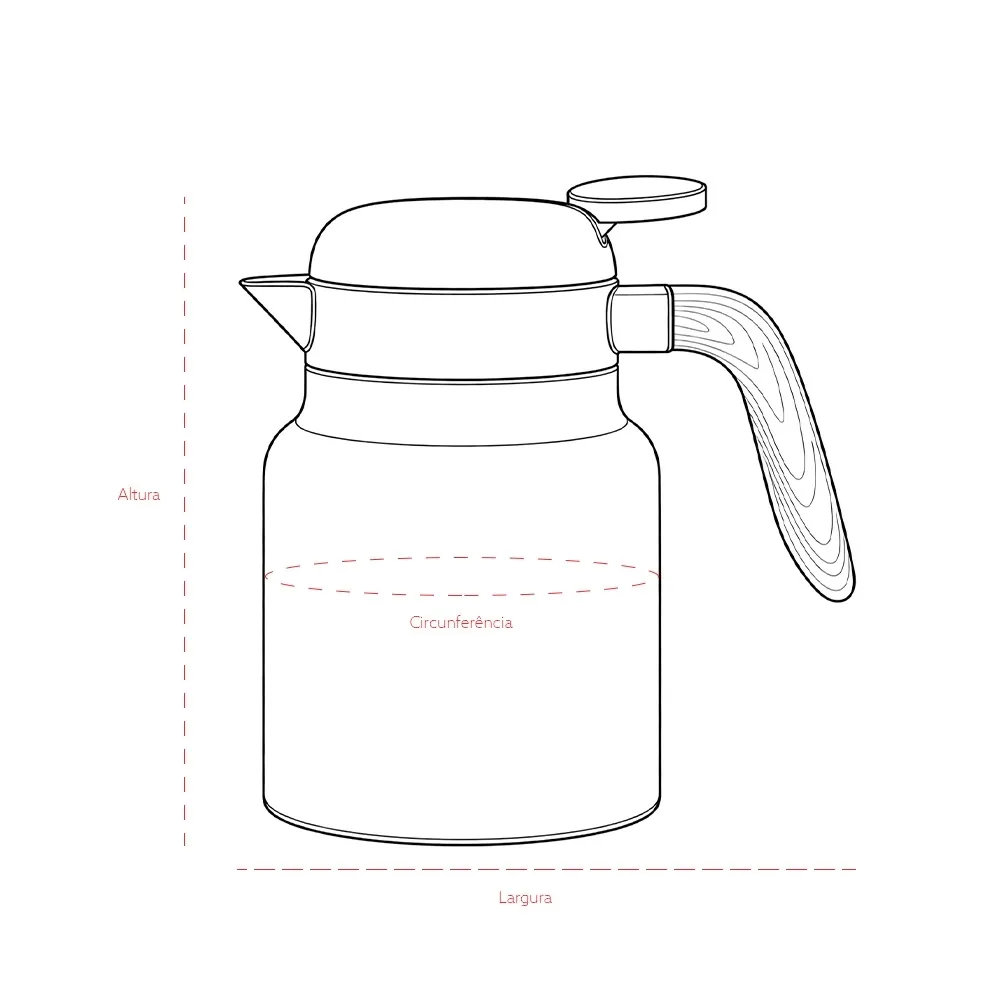 Chaleira Térmica 1,5L