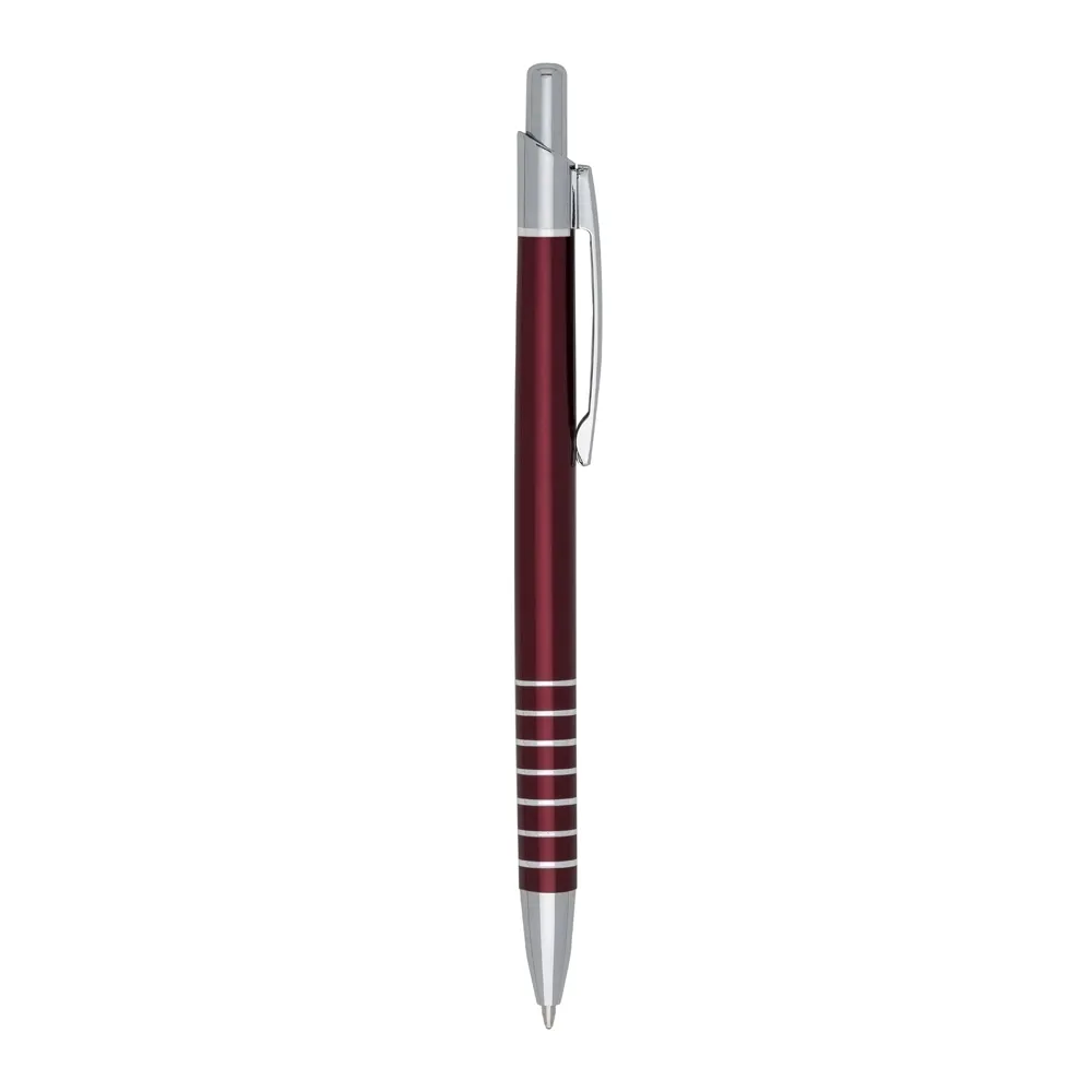 CANETA METAL C/ 7 ANEIS