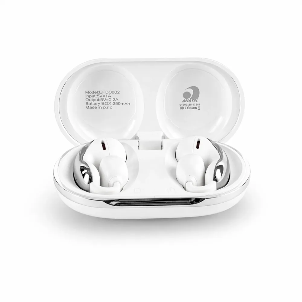 Fone de Ouvido Bluetooth com Case Carregador