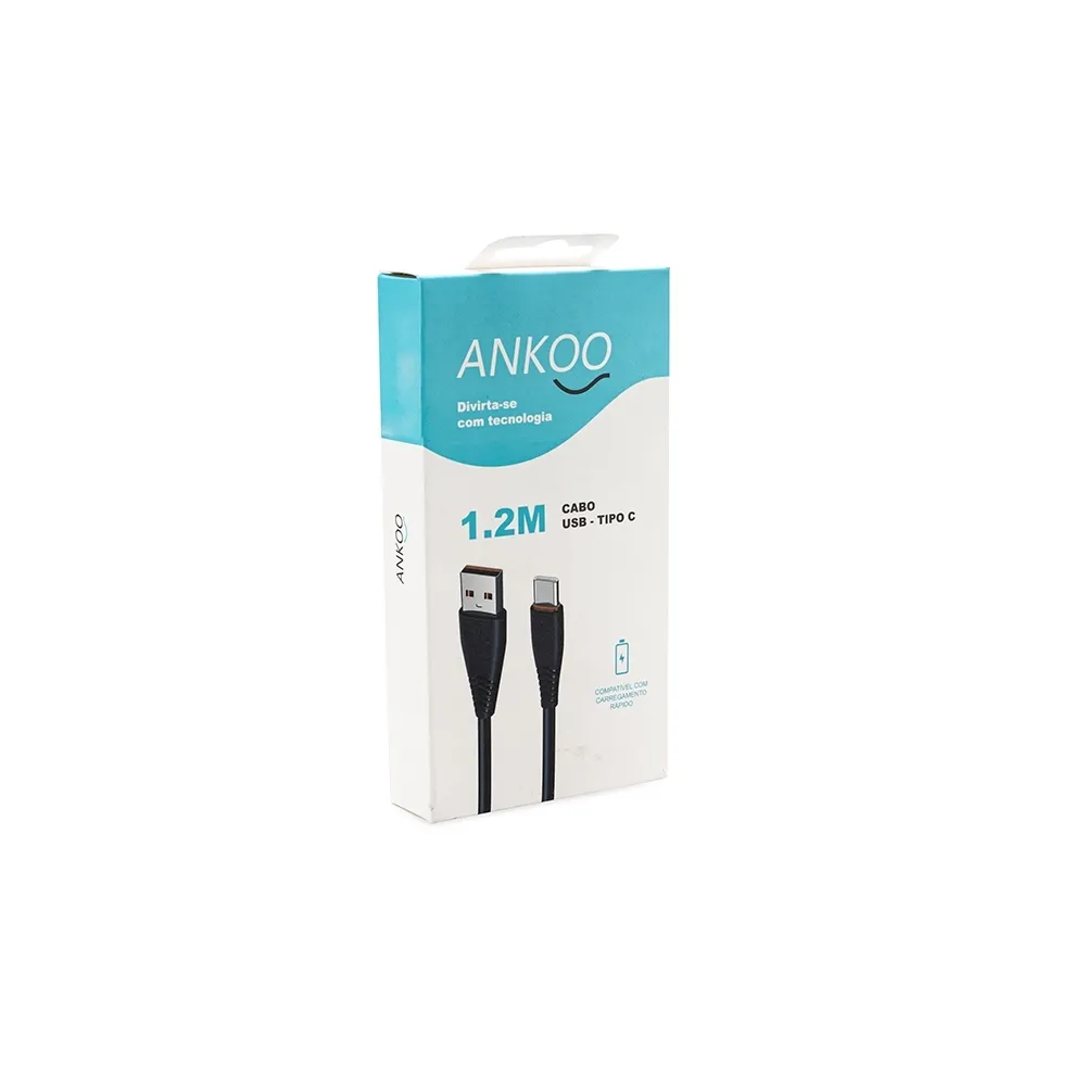 Cabo USB-C 30W 1,2m Ankoo-E@09584