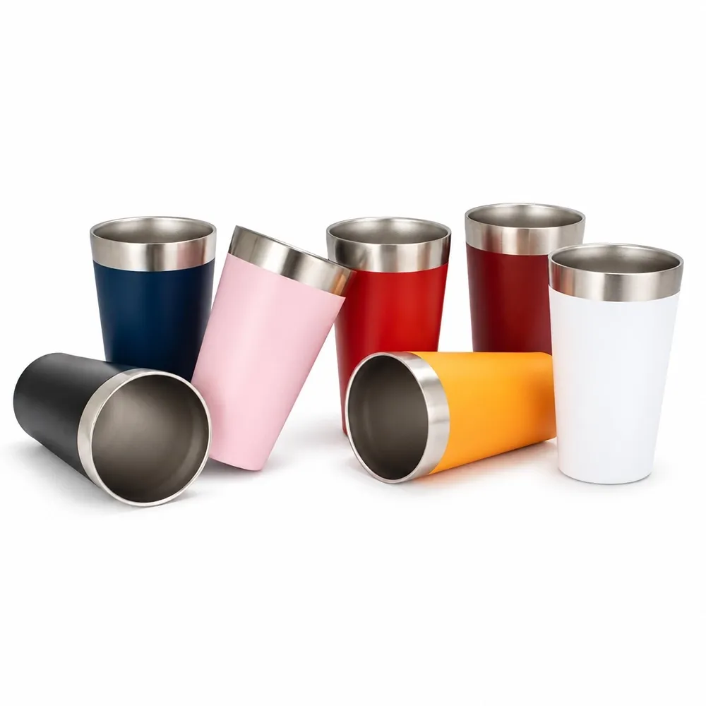 Copo Inox Parede Dupla 470ml