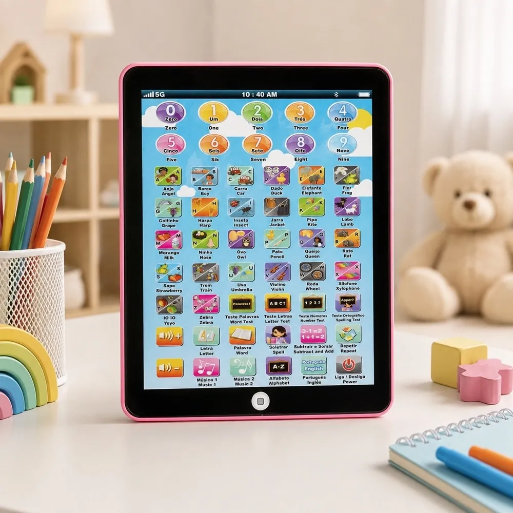 Tablet Interativo de Brinquedo