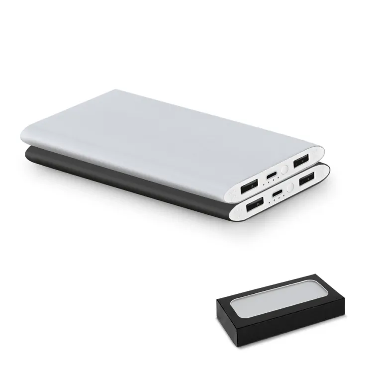 ZACK 7 2. Bateria portátil em alumínio e bateria em lítio 7 200 mAh