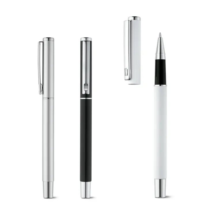 DANEY. Roller em alumínio com escrita em preto