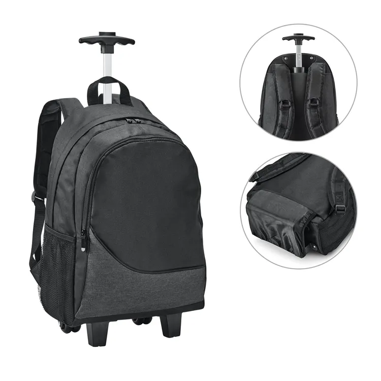 CARDIFF. Mochila trolley para notebook 156 em 300D