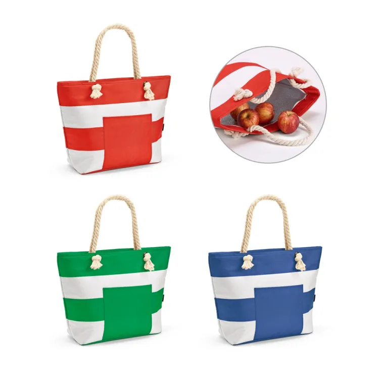 HAVAÍ. Sacola térmica em 600D poliéster reciclado 16 L