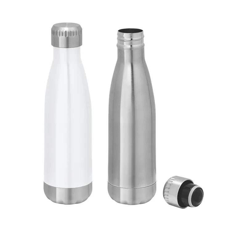 AMORTI. Garrafa térmica para sublimação em aço inox 510 mL