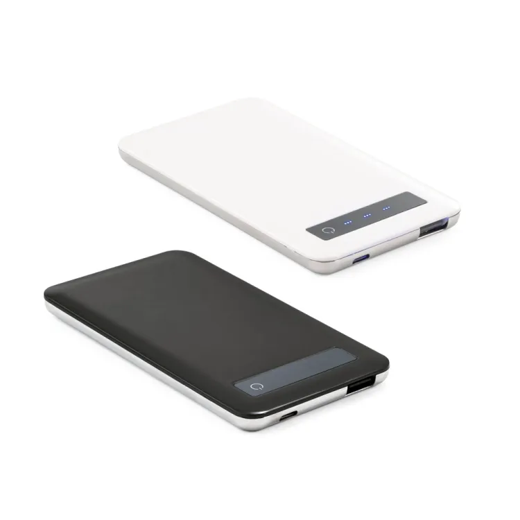 SAGAN. Bateria portátil com ecrã touch e indicador de carga 4 000 mAh